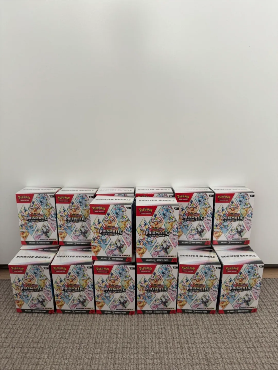 Pokemon prismatic evolutions booster bundle thumbnail