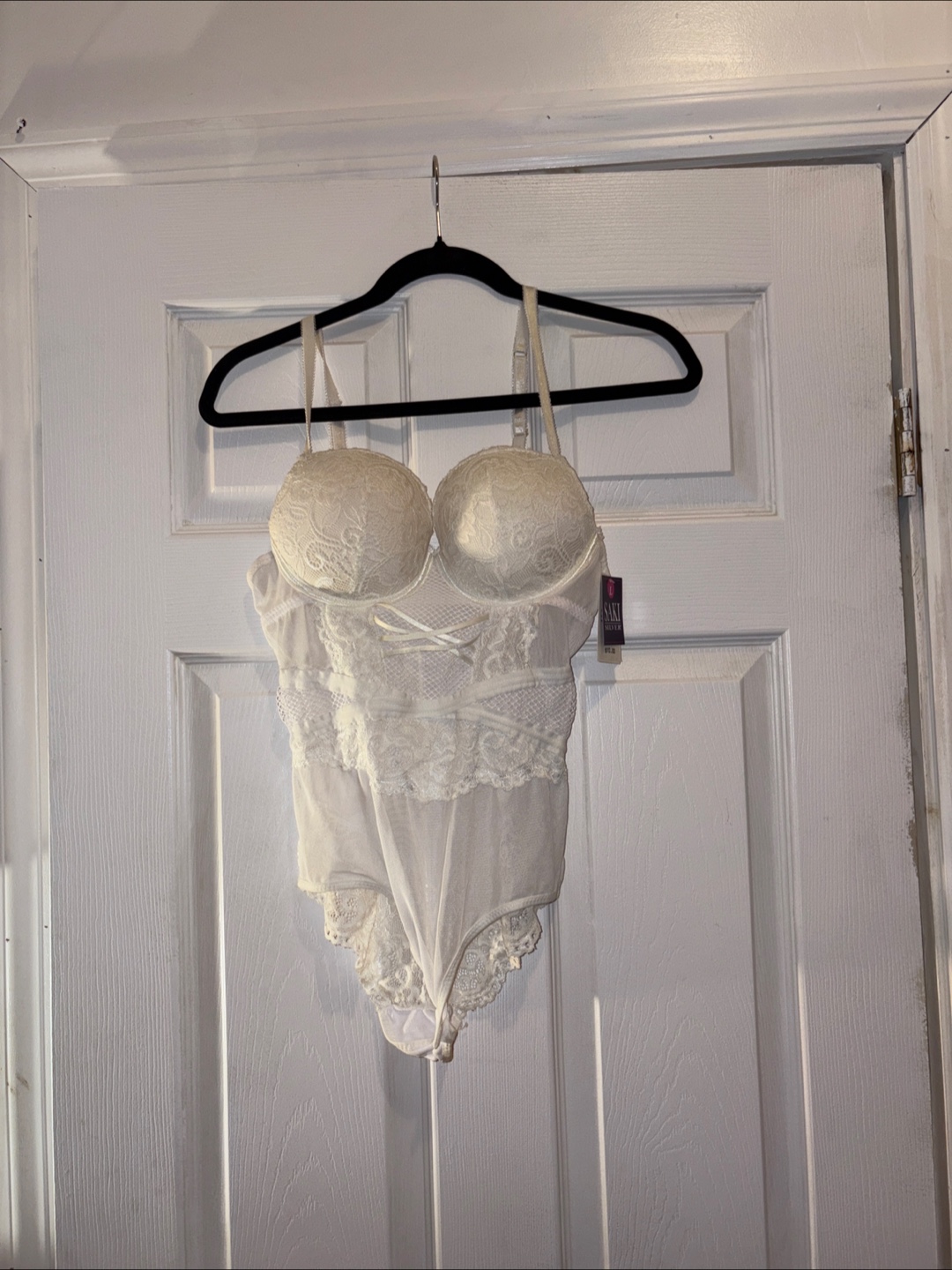 Lacy White Body Suit - photo 4