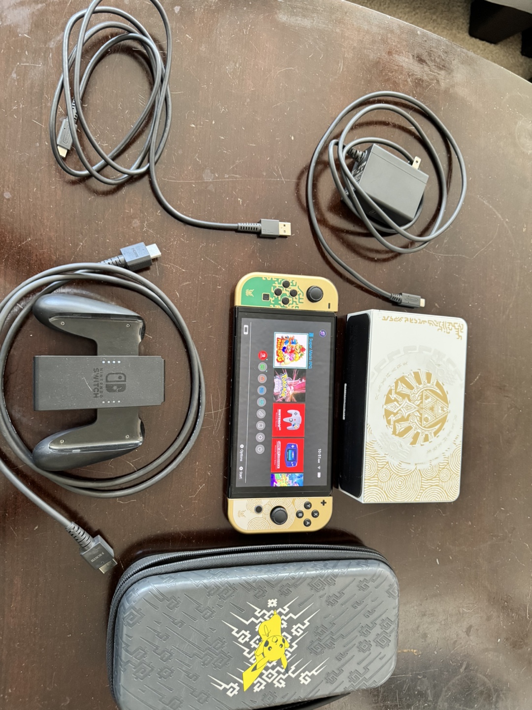 Nintendo Switch OLED Zelda Tears of the Kingdom Edition - photo 3