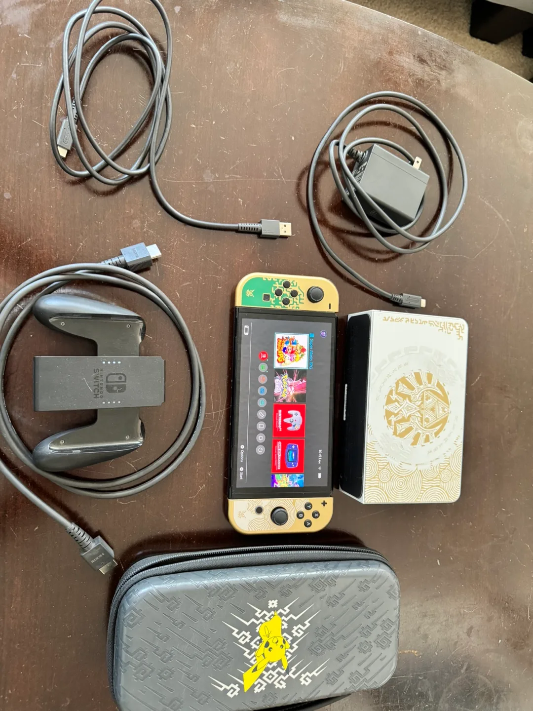 Nintendo Switch OLED Zelda Tears of the Kingdom Edition image indicator(3)