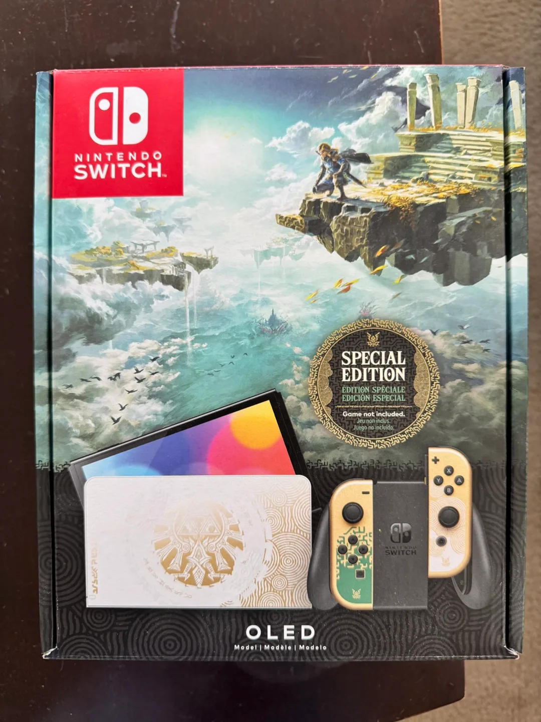 Nintendo Switch OLED Zelda Tears of the Kingdom Edition image indicator(8)