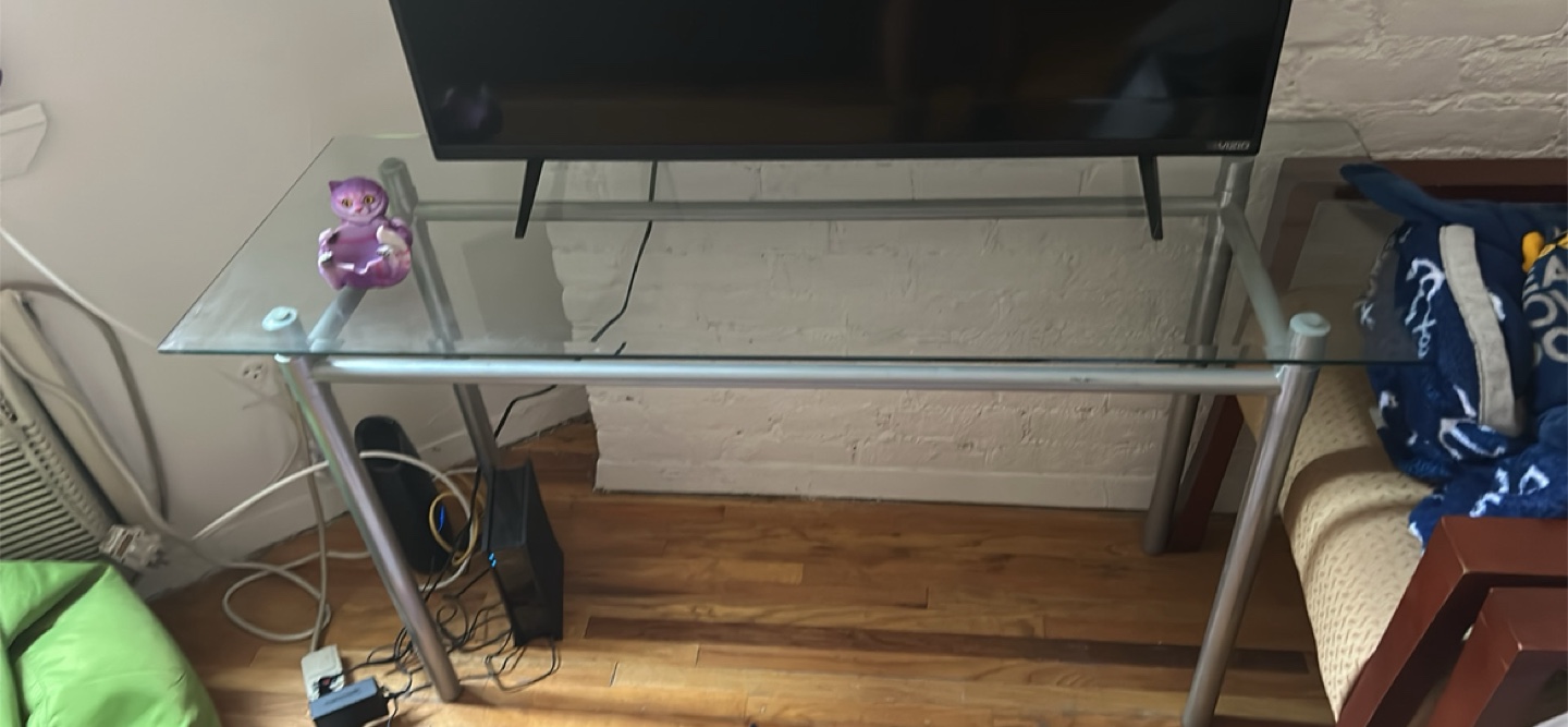 Glass Table/TV Stand - photo 2