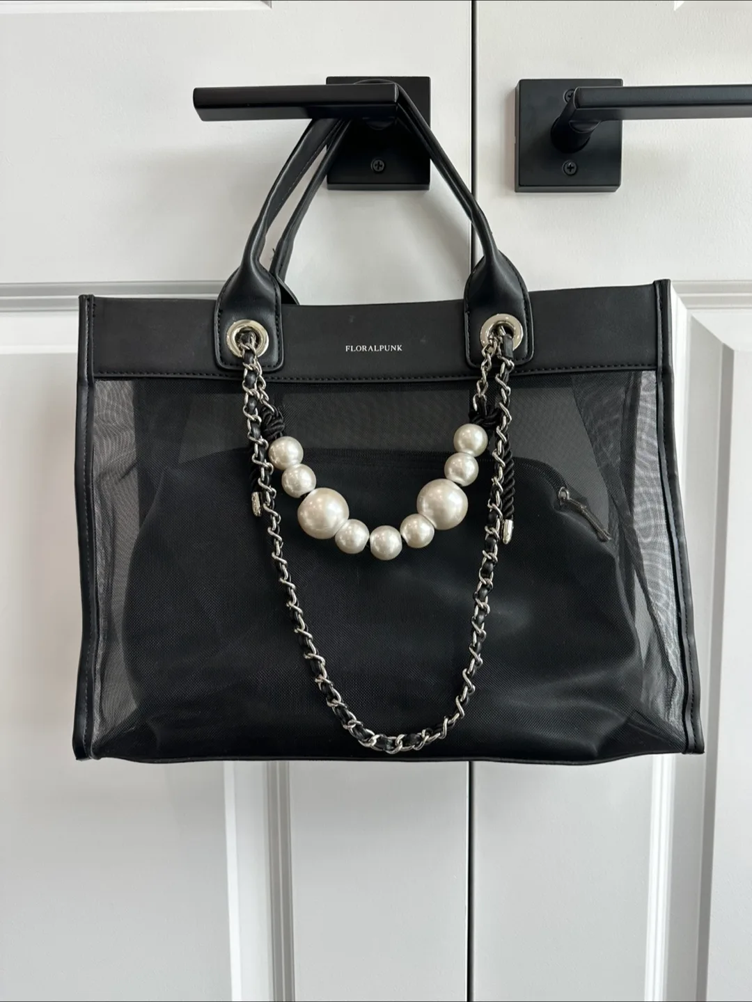 Floralpunk Tote Bag with Makeup Pouch image indicator(2)