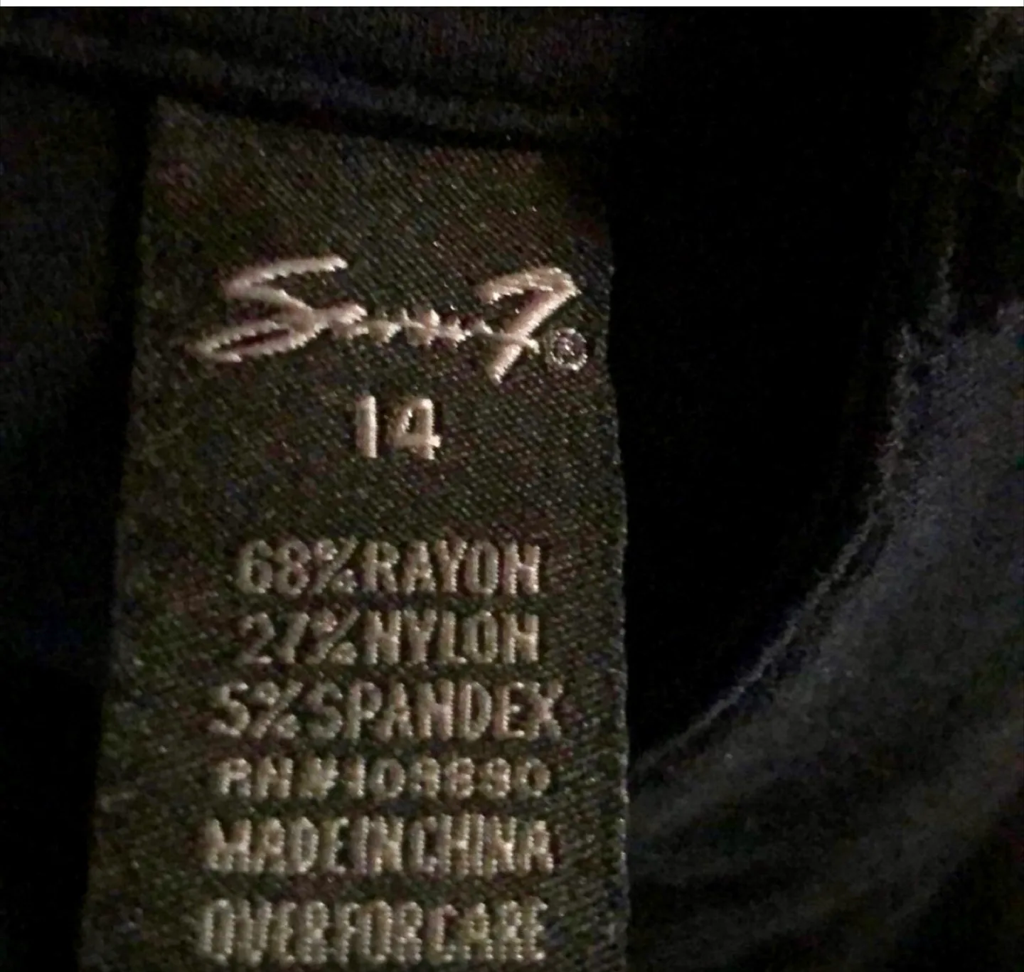 Seven Black Capris for Effortless Style,size 14W image indicator(6)