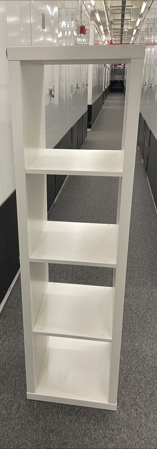 White Shelf Unit #freecycle - photo 2