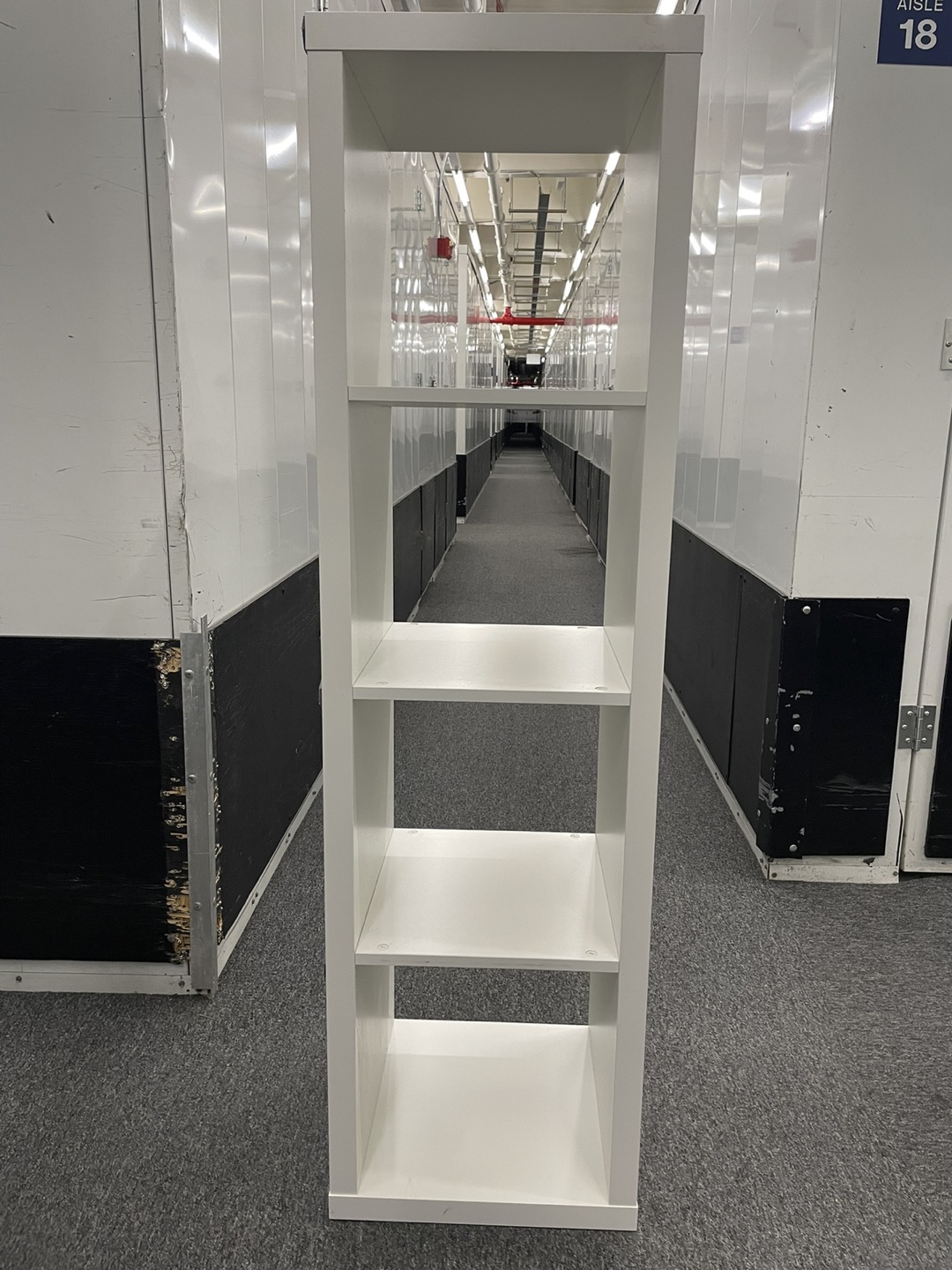 White Shelf Unit #freecycle - photo 5