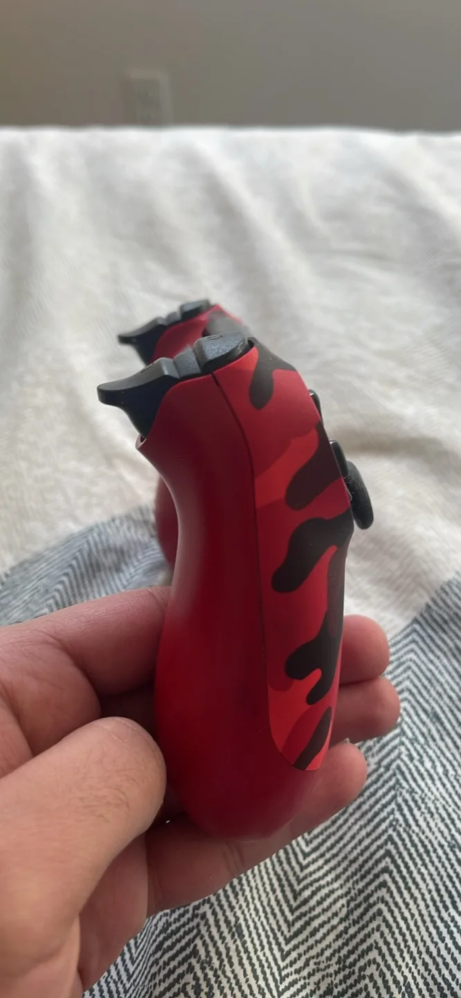 Sony PlayStation 4 PS4 Red Camo Controller image indicator(6)