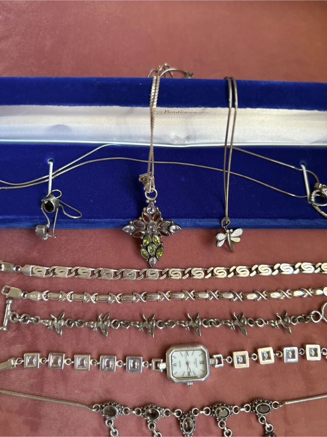 Vintage Argento .925 Silver Jewelry Lot image indicator(6)