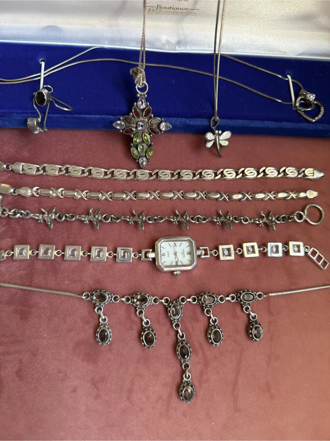 Vintage Argento .925 Silver Jewelry Lot image indicator(4)