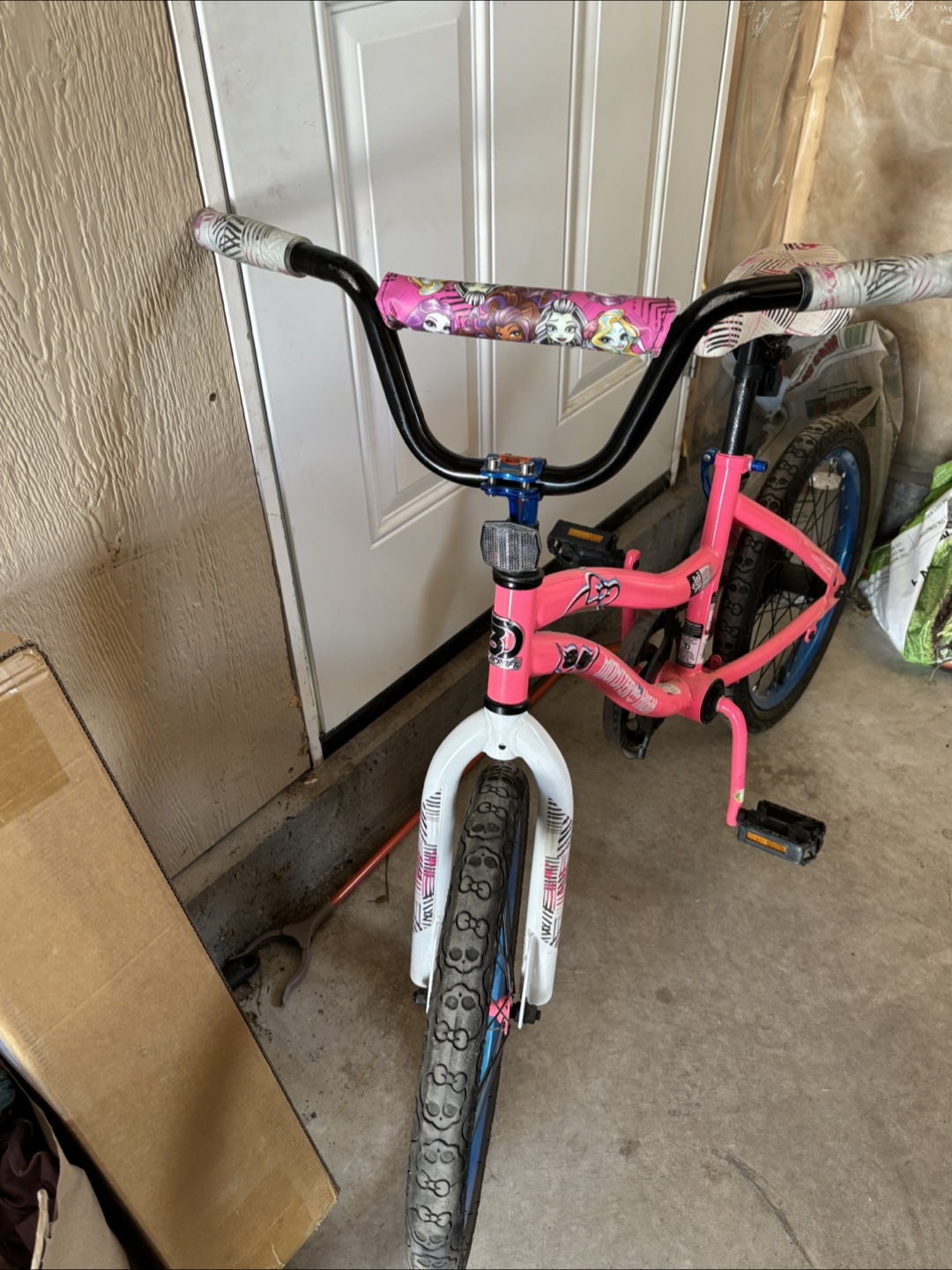 Monster High Girls' Bike - Pink & Blue - photo 2