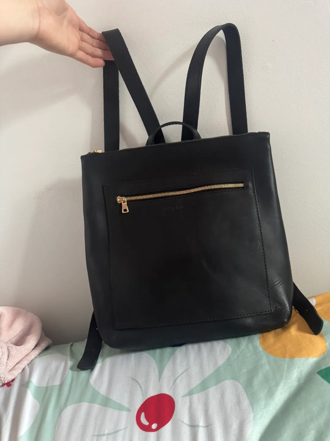 Portland Leather Goods Backpack - Black thumbnail