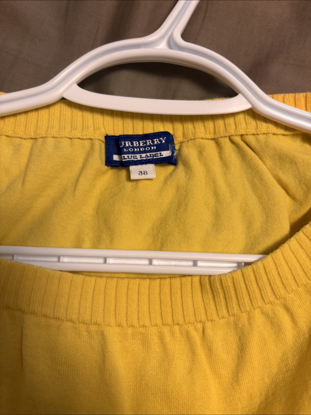 Burberry blue label Yellow Top - Size 38 - photo 2