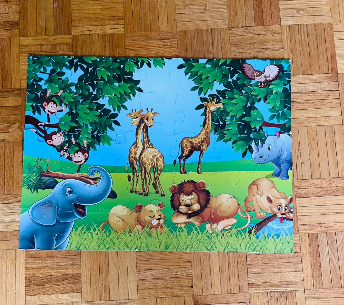 Kids' Animal Jigsaw Puzzle (35 pieces) thumbnail