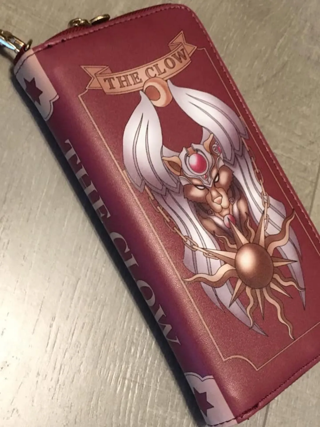 Card captors Sakura wallet purse anime cosplay clow cards new image indicator(4)