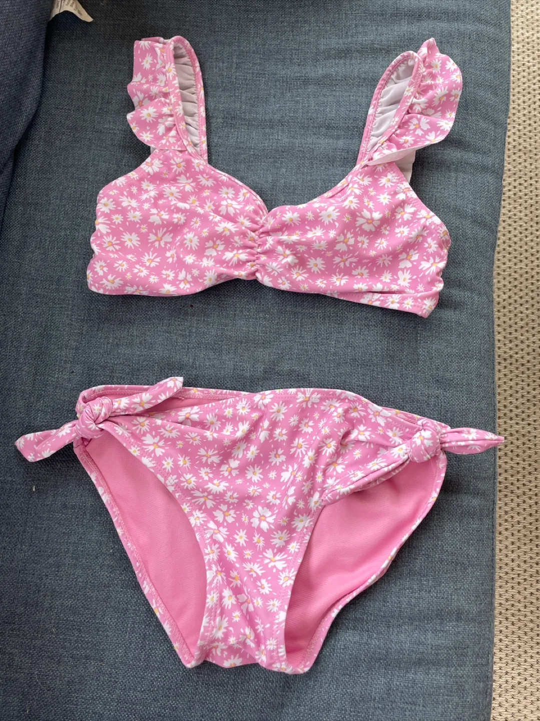Pink Urban kids Swimsuit Set size 10/12 thumbnail