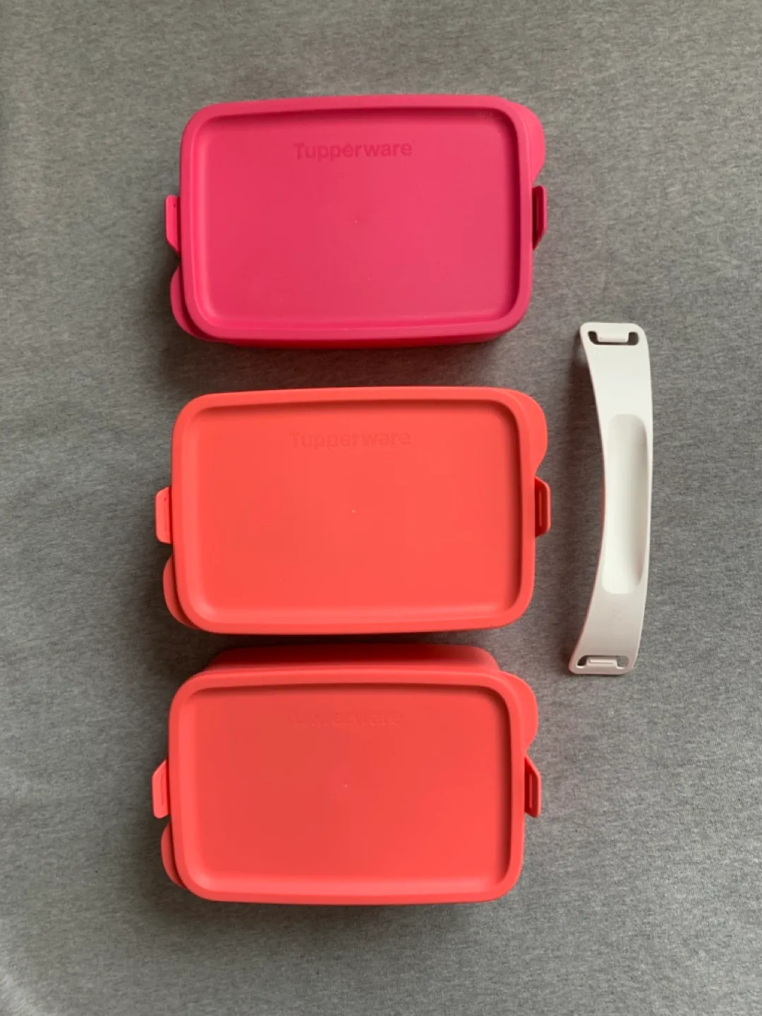 Tupperware Tiffin Style Lunch Box Set - Brand New Never Used image indicator(2)