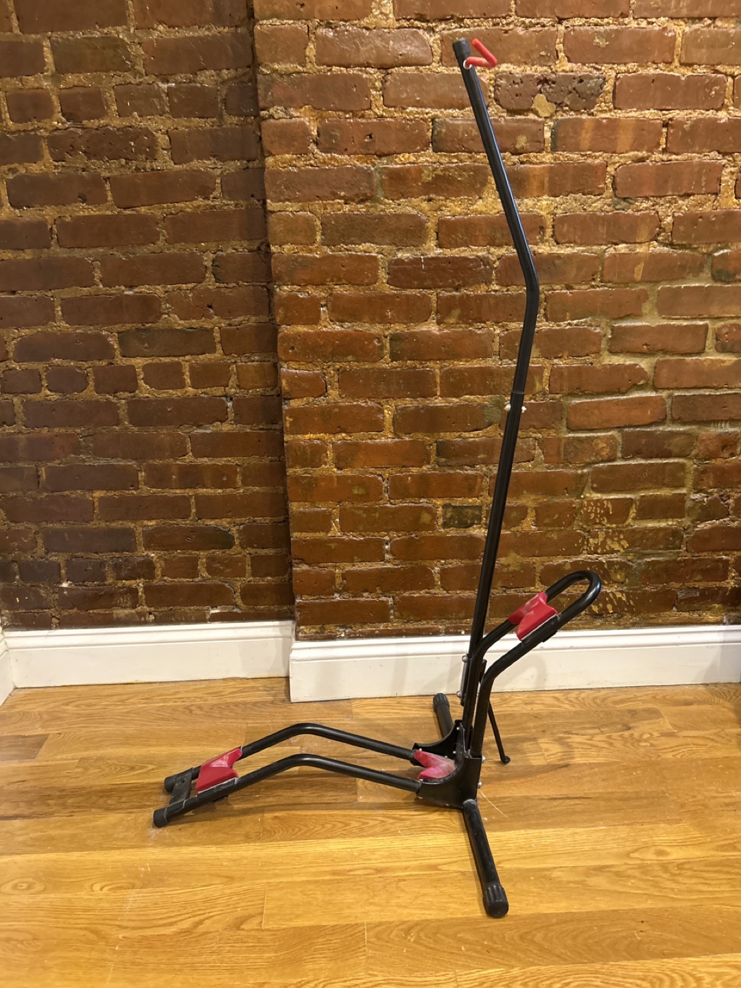 Vertical bike stand