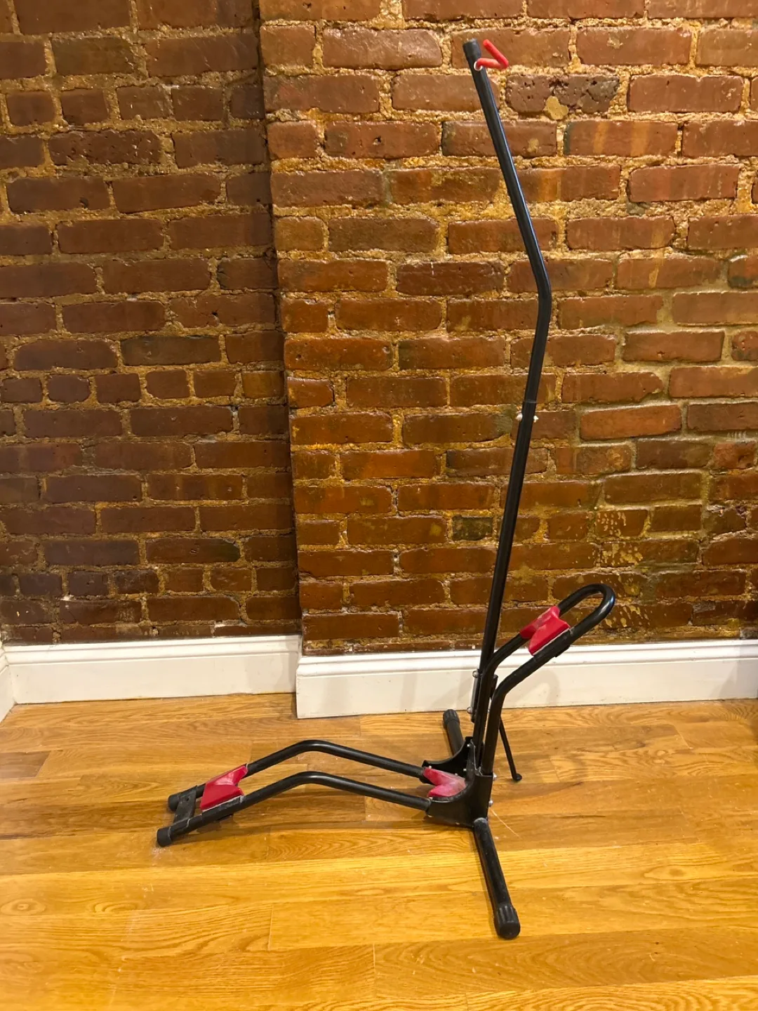 Vertical bike stand