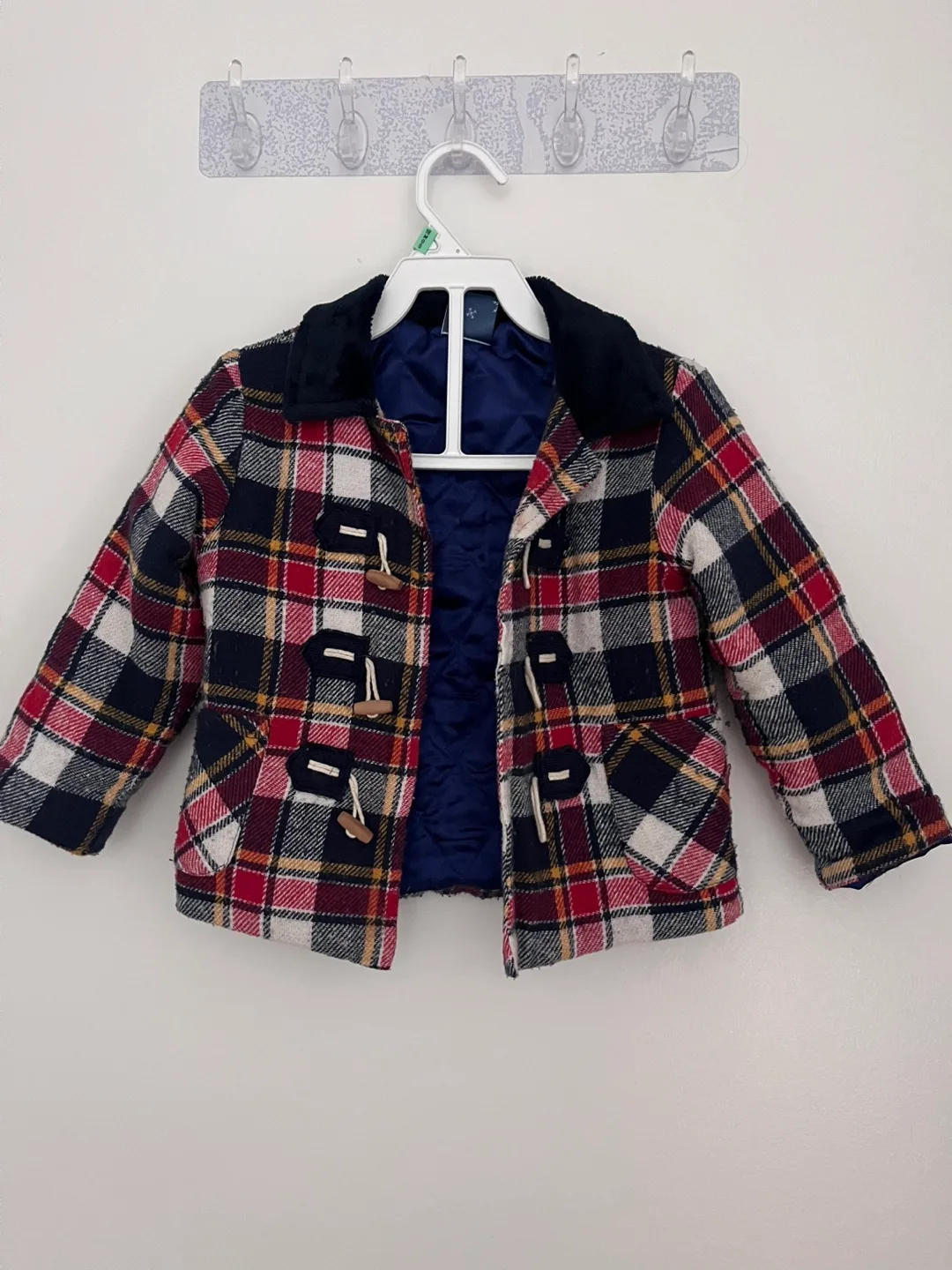 Kids Plaid Jacket thumbnail