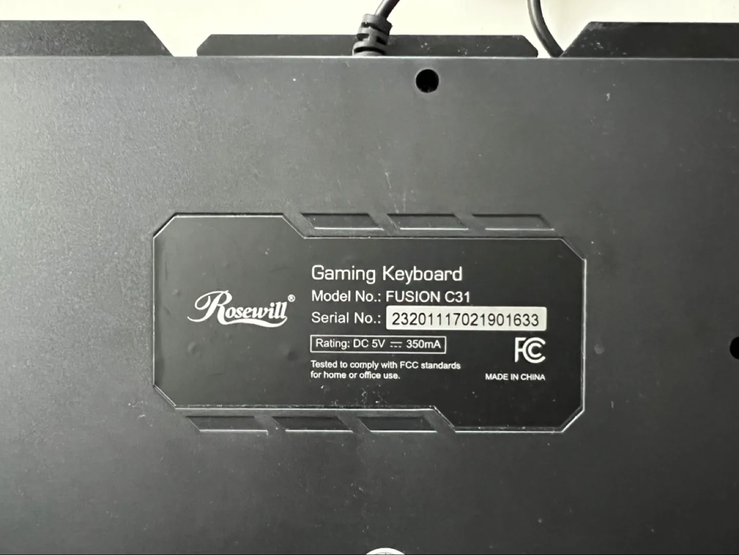 Rosewill Fusion C31 Gaming Keyboard image indicator(5)