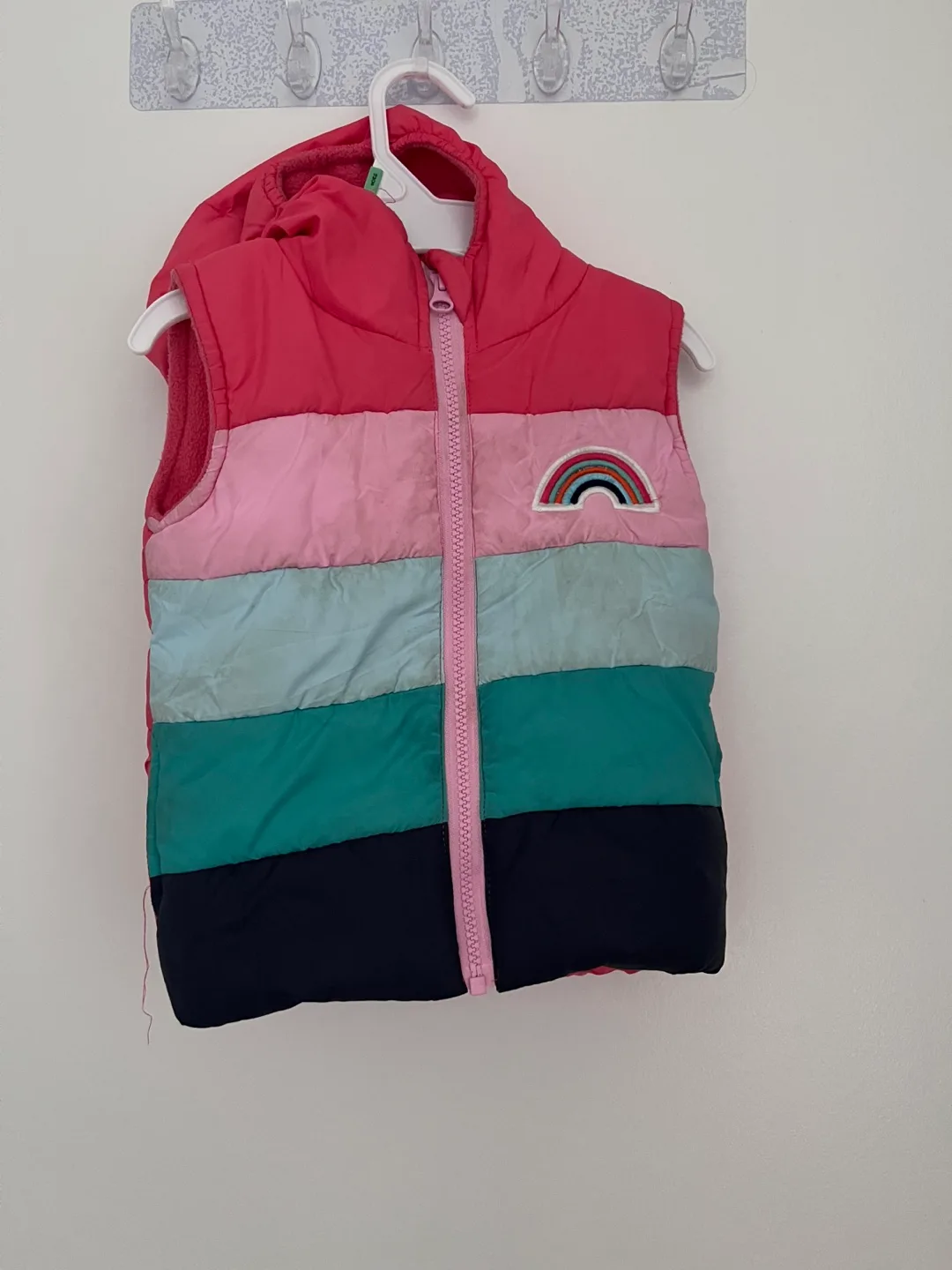 Colourful Kids' Puffer Vest thumbnail