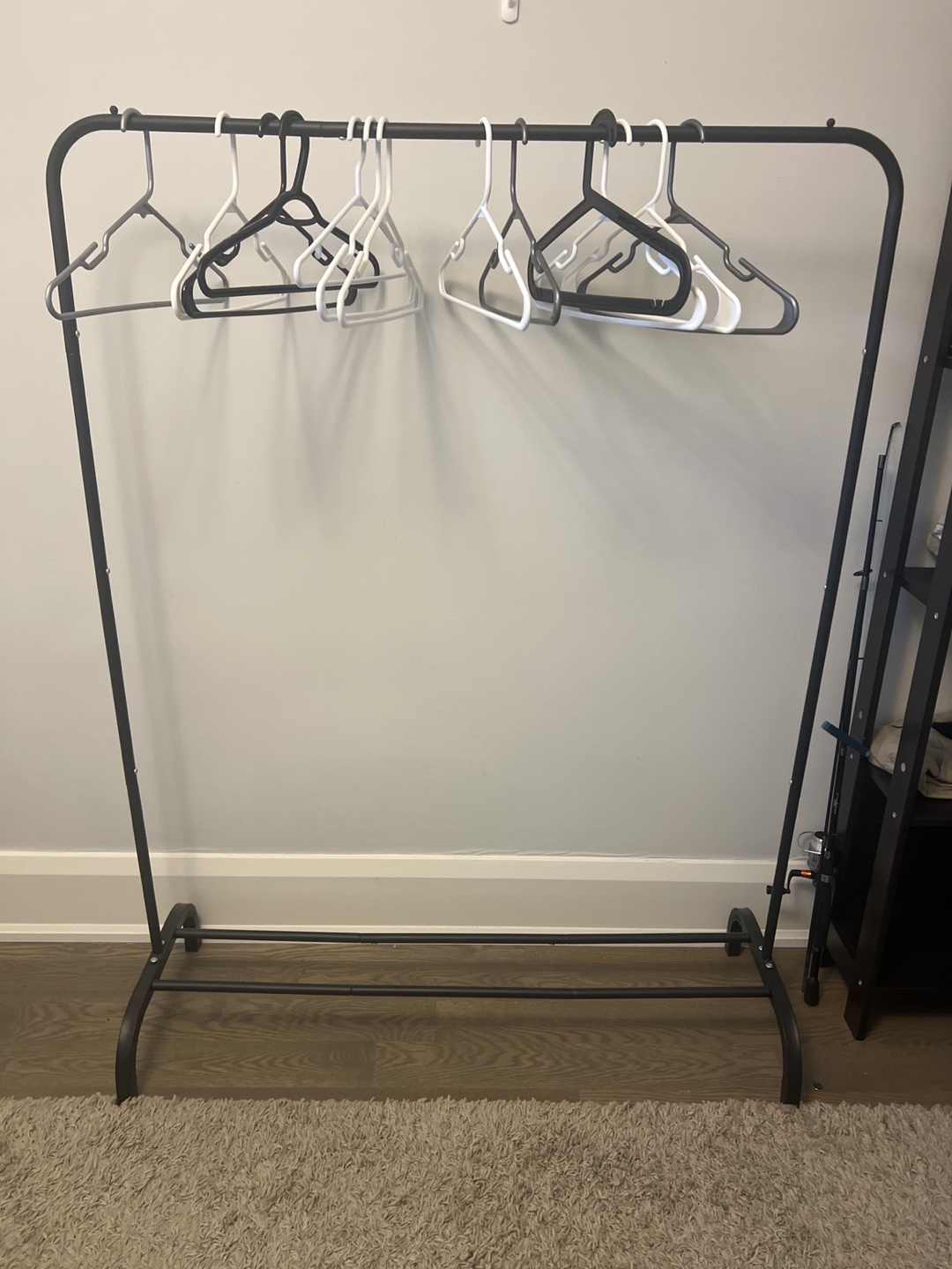 Black Metal Clothing Rack