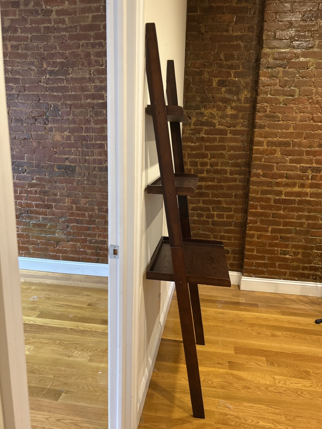 Brown Ladder-Style Desk - photo 2