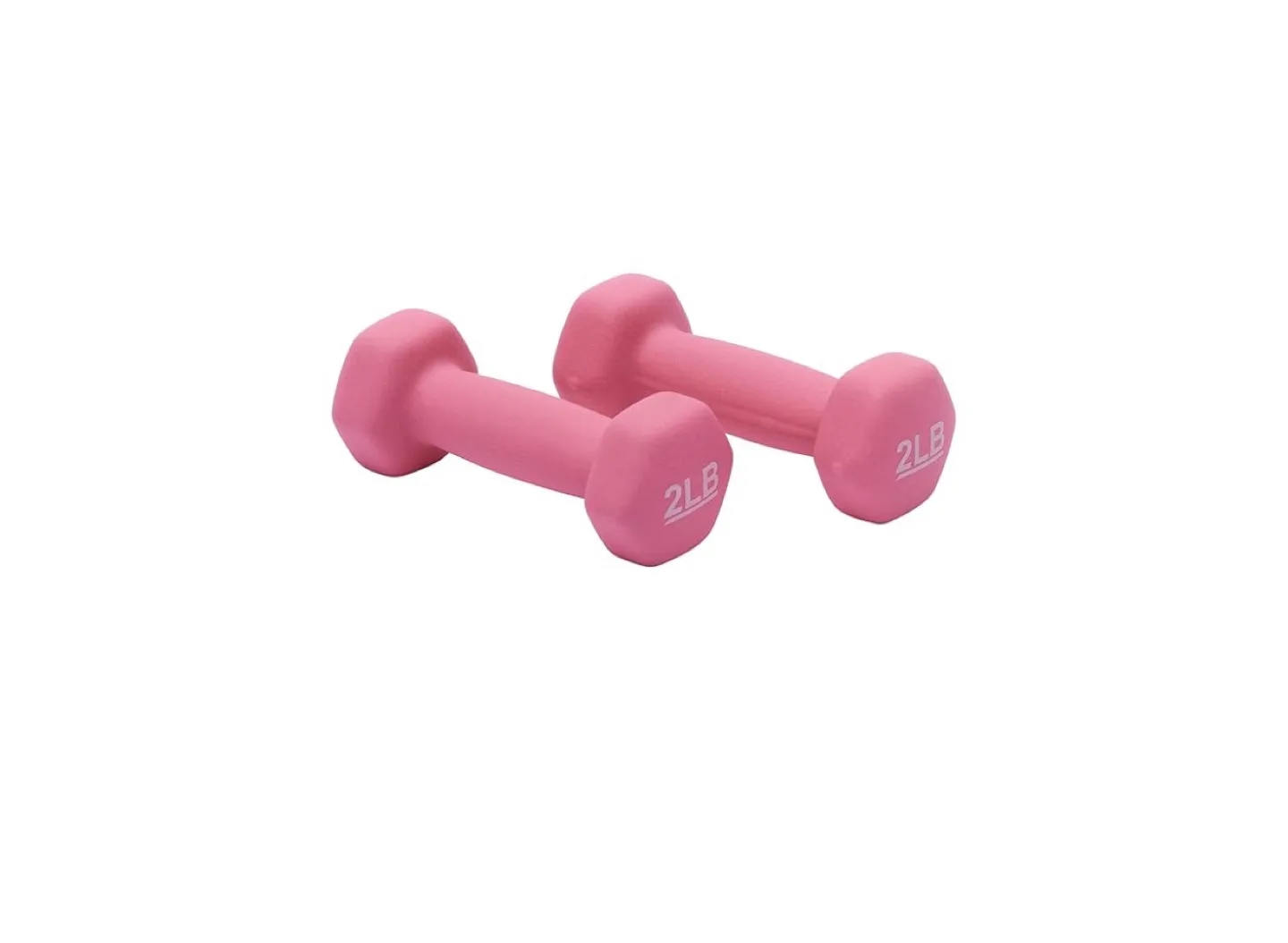 Pink 2LB Dumbbells - Set of 2 thumbnail
