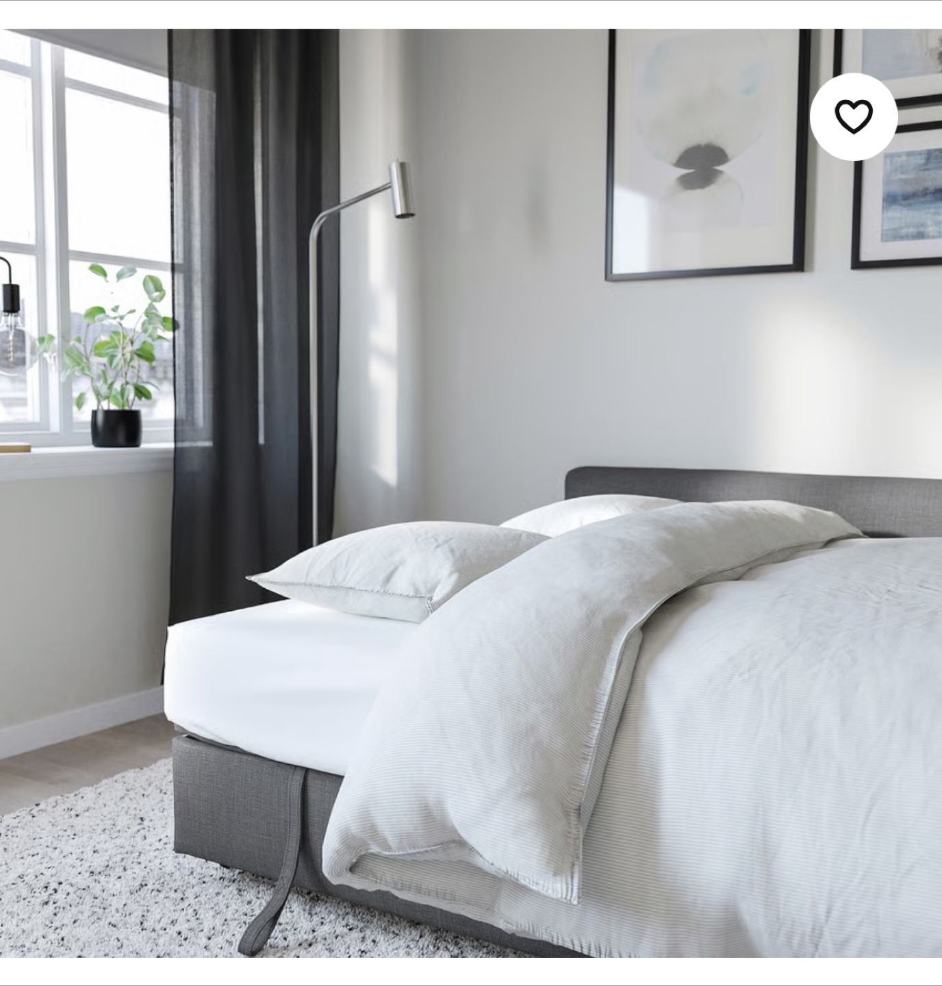 IKEA FRIHETEN Corner Sofa-Bed - No tears or stains - photo 3