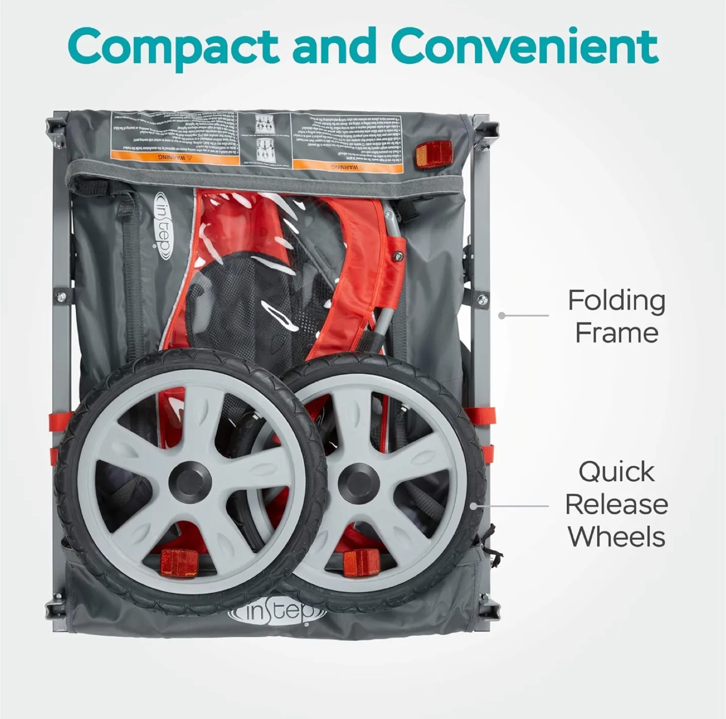 InStep Bike Trailer - Fits Two Passengers image indicator(4)