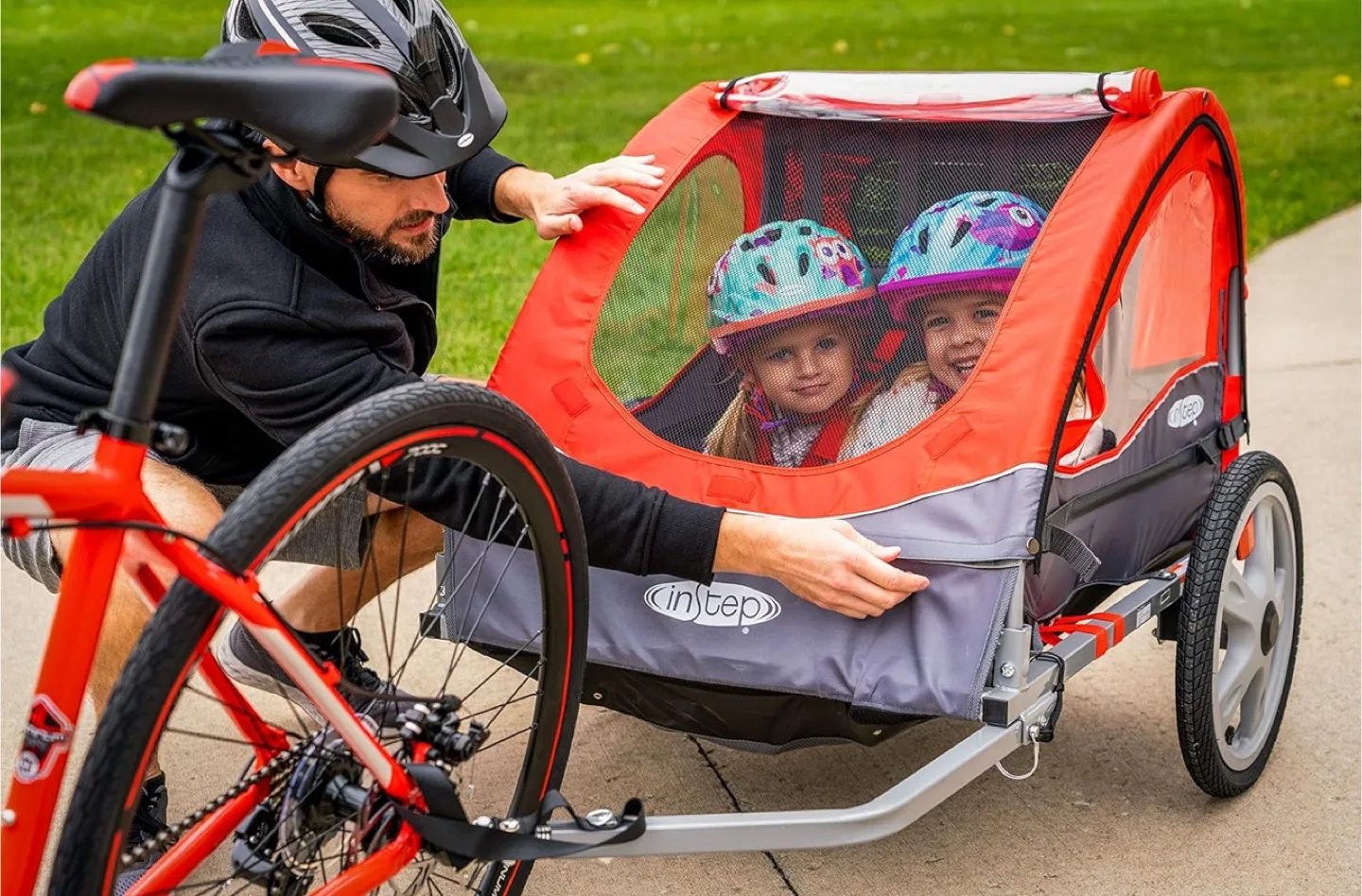 InStep Bike Trailer - Fits Two Passengers image indicator(5)