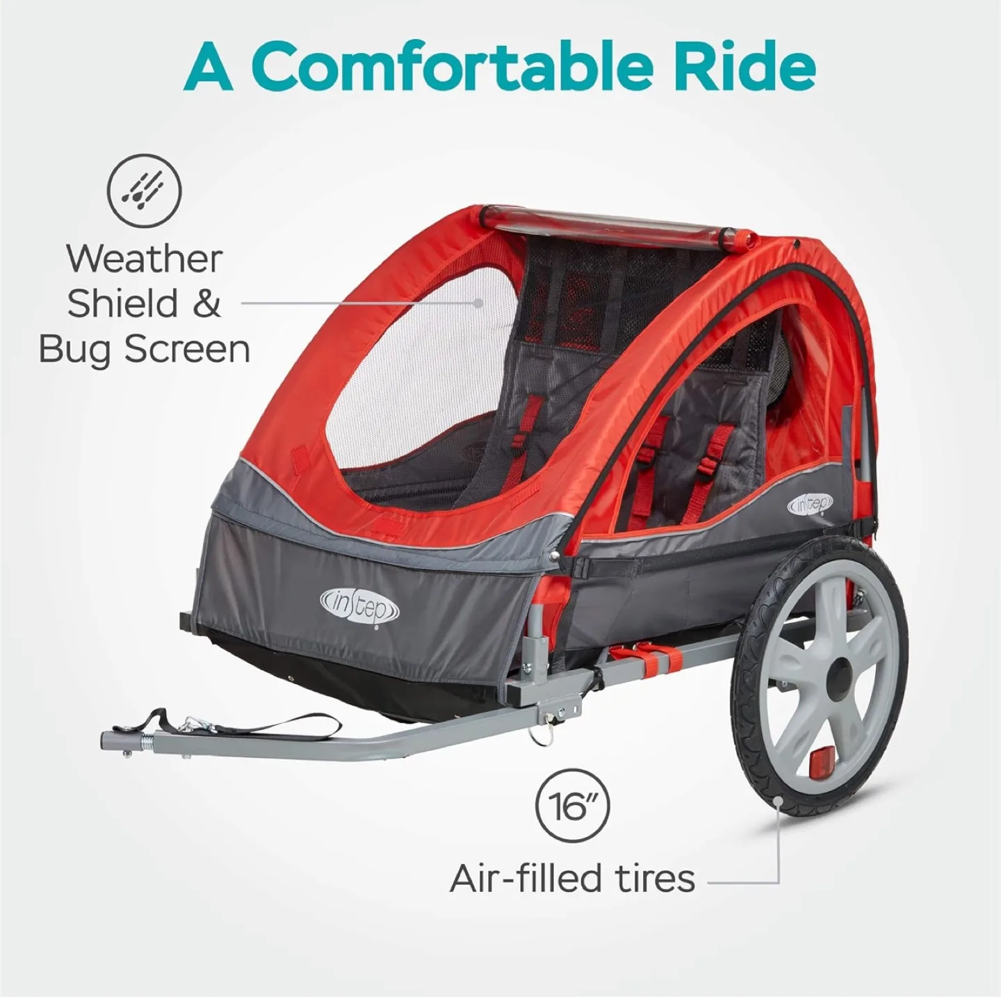 InStep Bike Trailer - Fits Two Passengers image indicator(3)