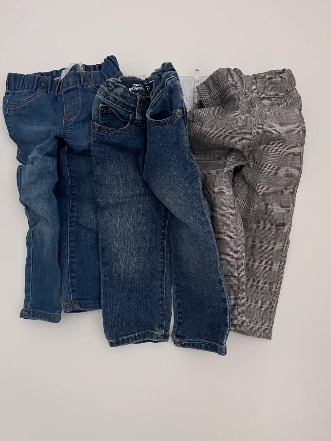 Children's Place Jeans & Plaid Pants Bundle thumbnail