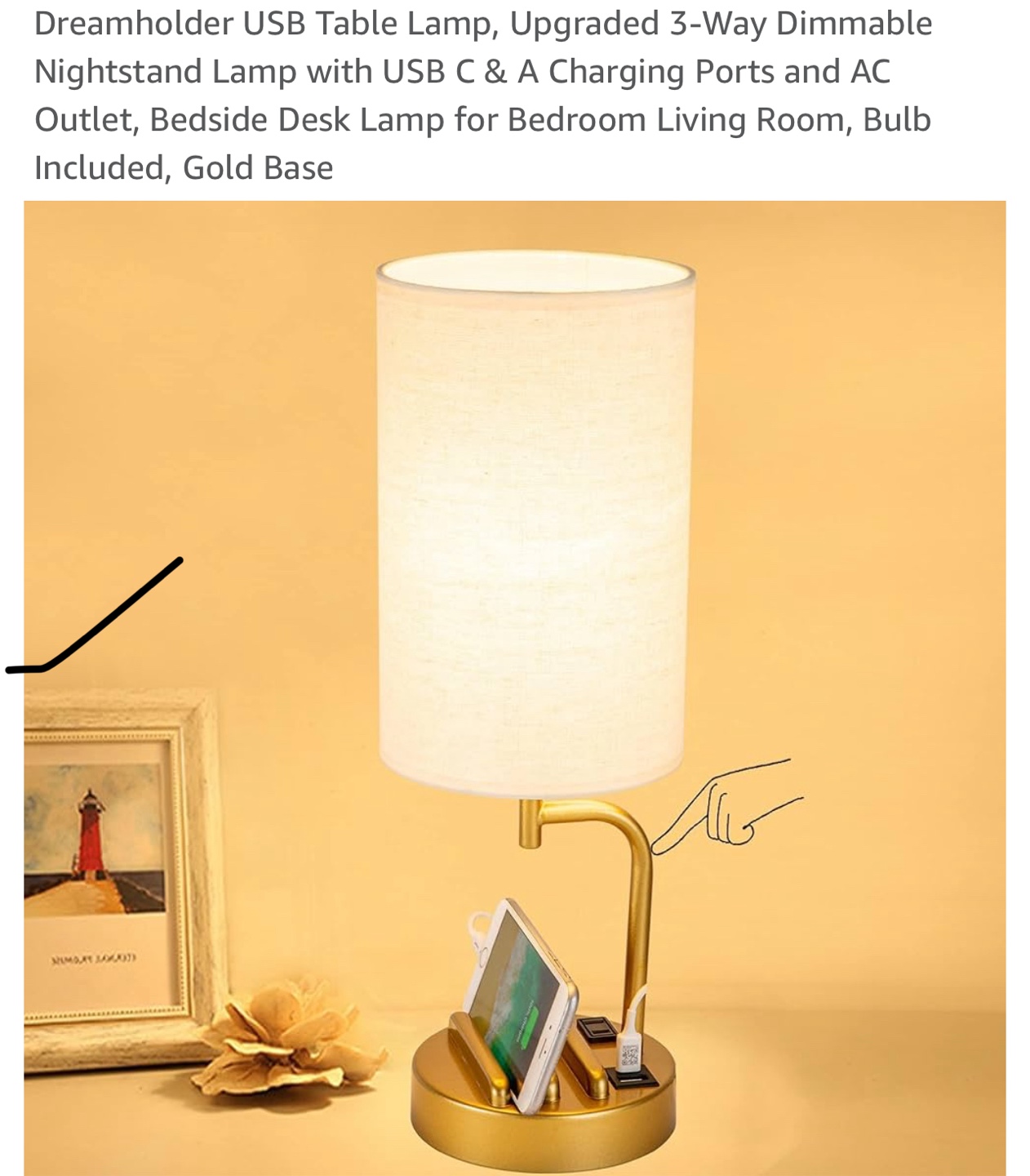 Dreamholder USB Table Lamps (Pair) - photo 4