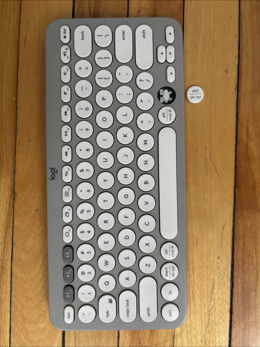 Logitech K380 Multi-Device Bluetooth Keyboard - Grey