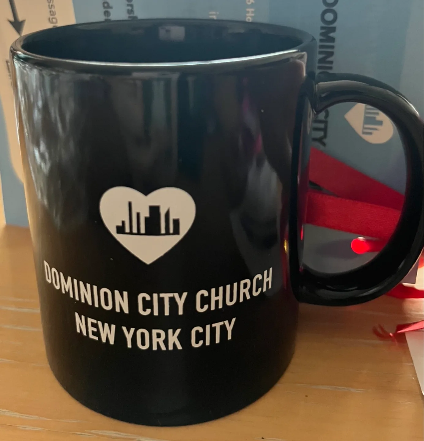 #Freecycle Dominion City Church New York City Mug thumbnail