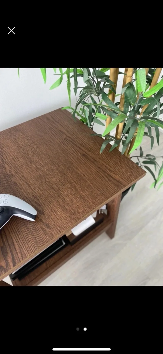 IKEA Brown Wooden Side Table image indicator(2)