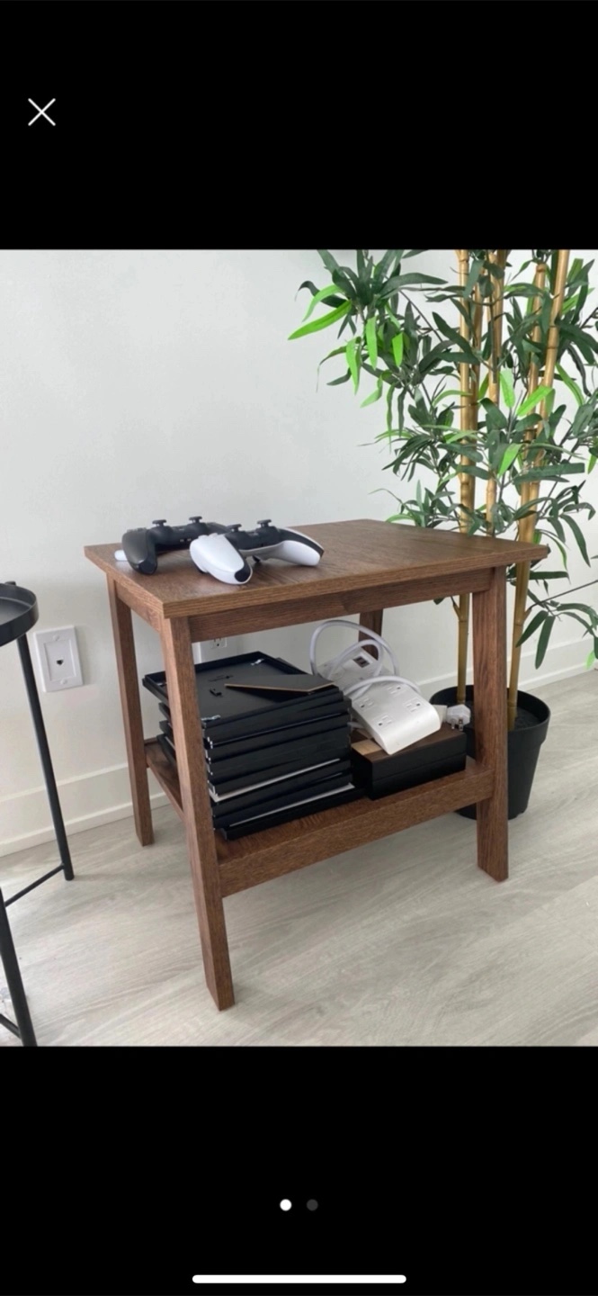 IKEA Brown Wooden Side Table