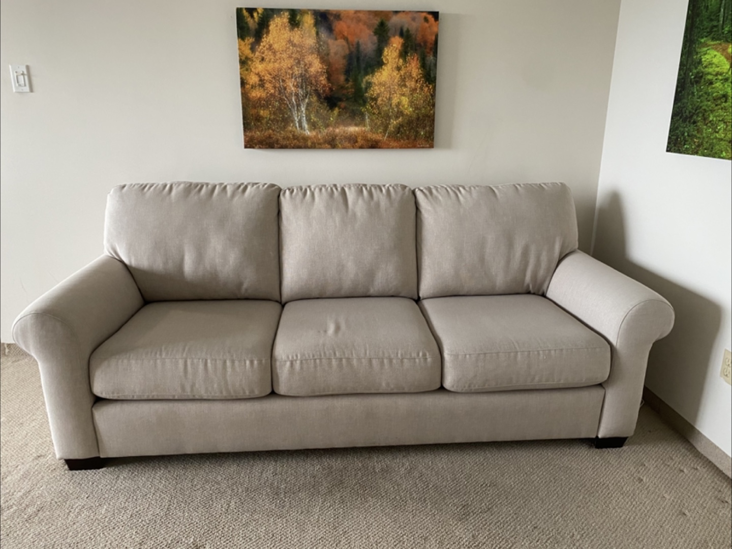 Beige Sofa - Great Condition!