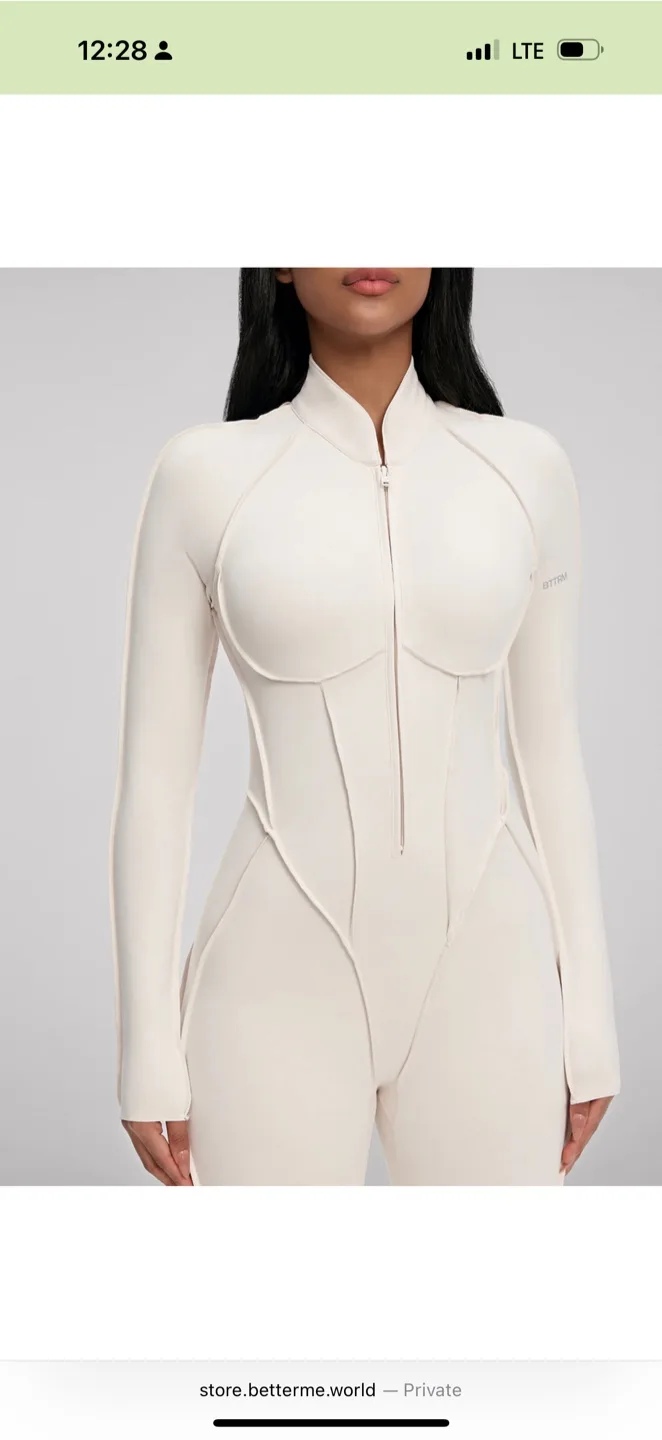 BetterMe Sleek Closed-Back Design Bodysuit image indicator(4)