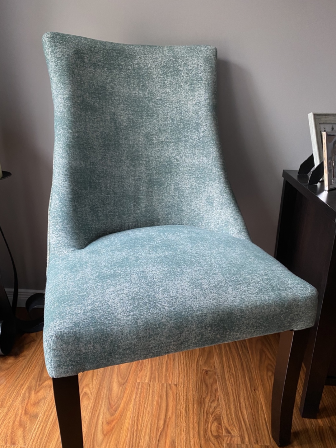Set of two Teal Accent Chairs - photo 3
