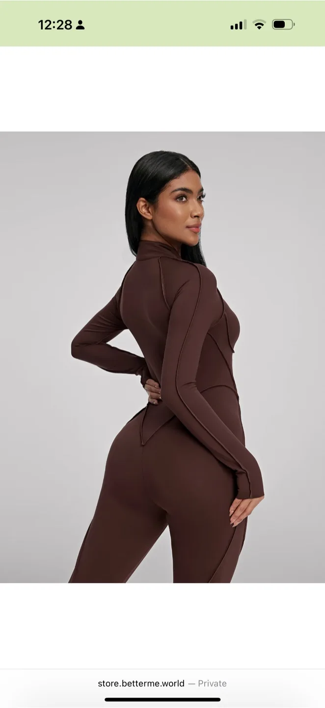 BetterMe Brown Jumpsuit image indicator(6)