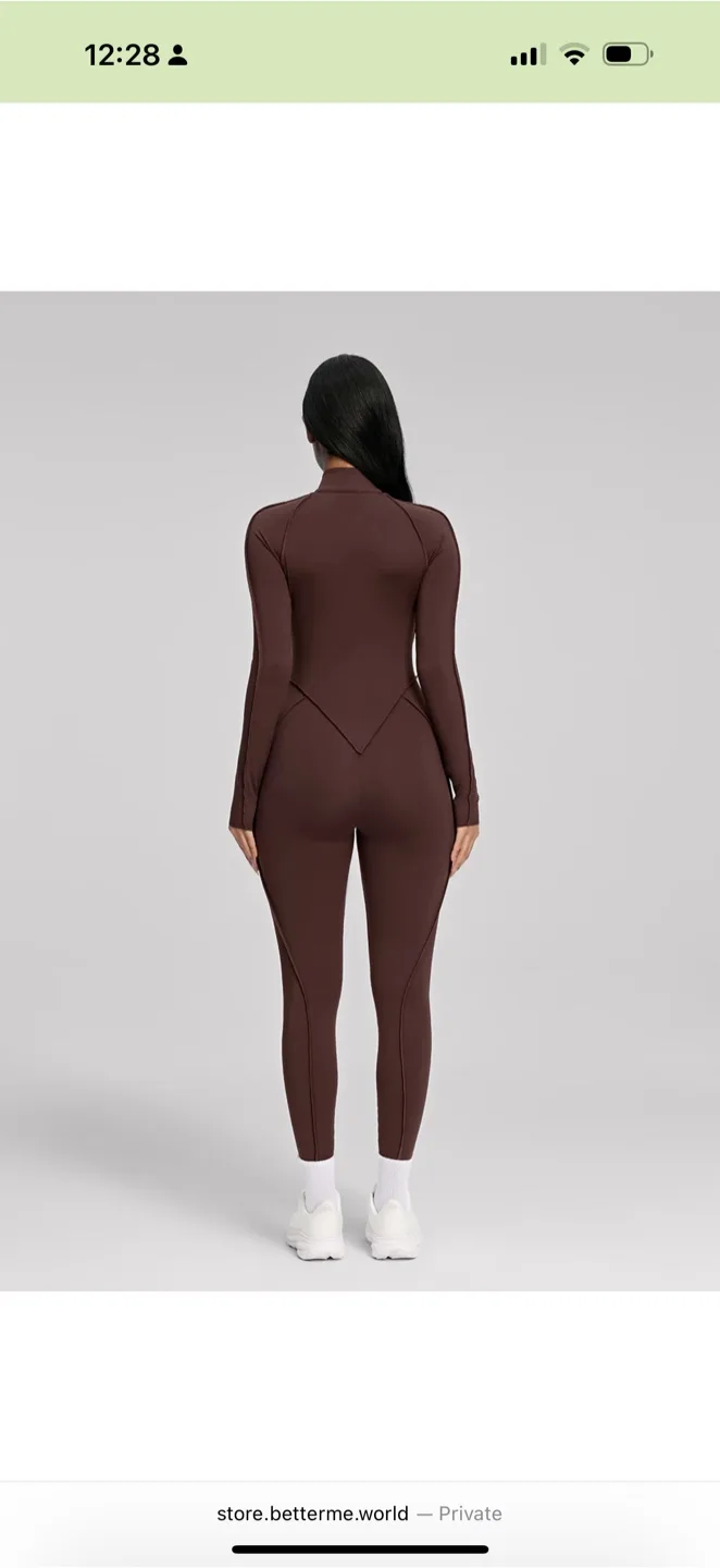 BetterMe Brown Jumpsuit image indicator(3)