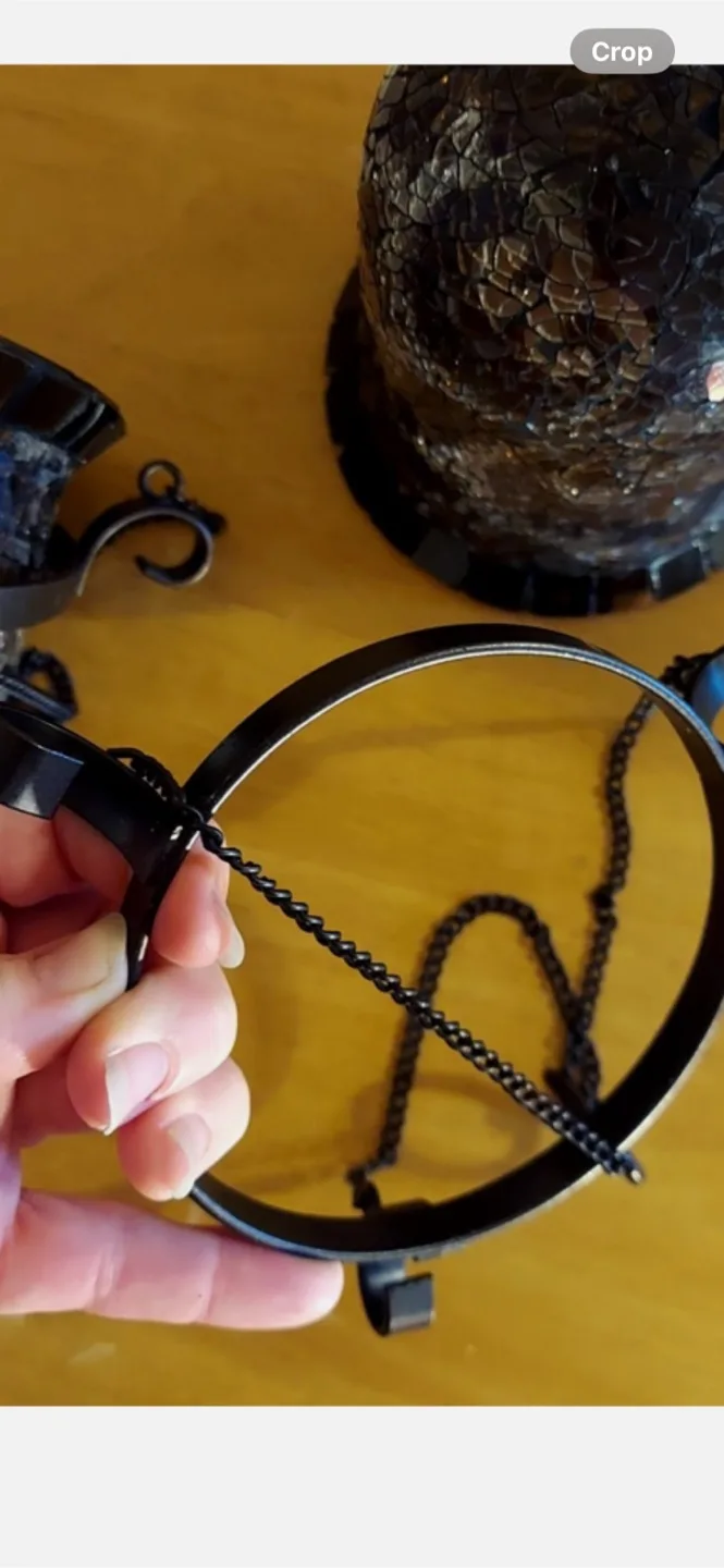 2 Mosaic Hanging Candle Sconces image indicator(3)