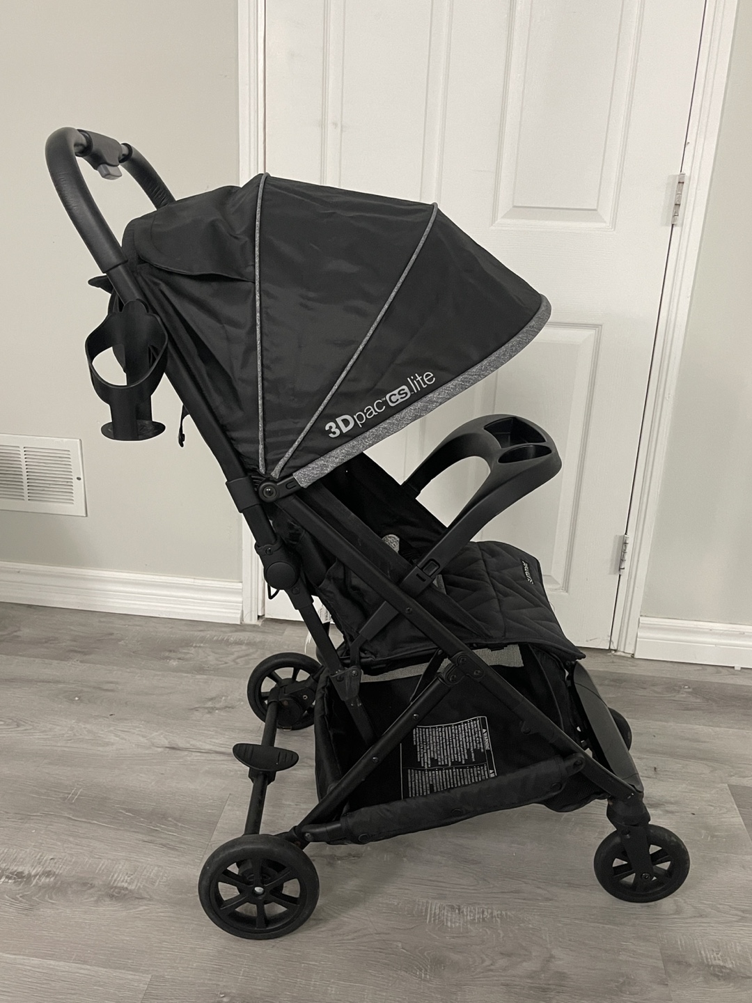Summer Infant 3Dpac CS Lite Stroller - Black - photo 4