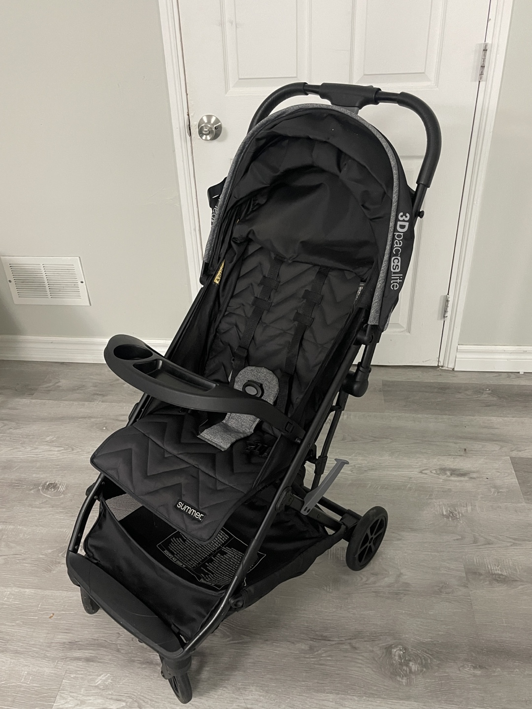 Summer Infant 3Dpac CS Lite Stroller - Black - photo 2