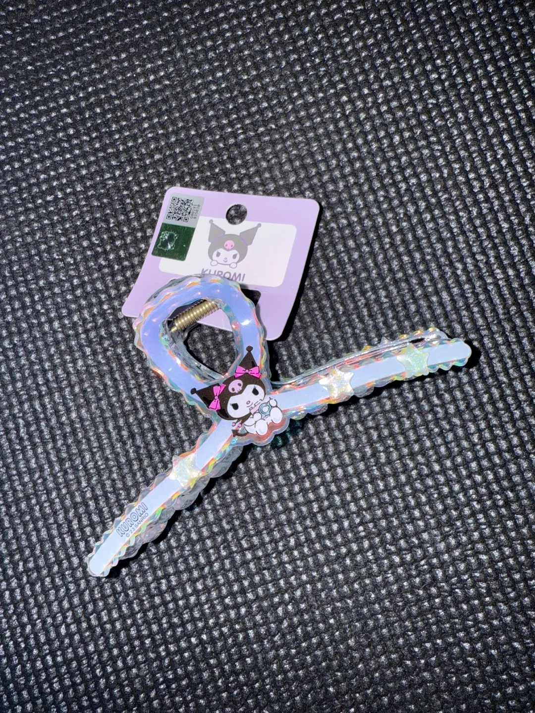 Sanrio Kuromi Hair Claw Clip thumbnail
