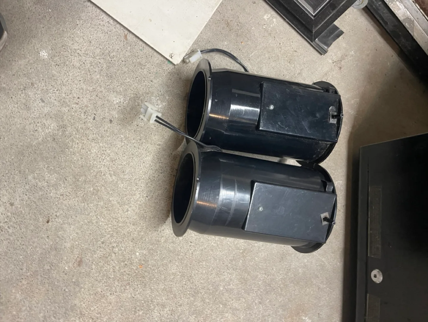 Used Black Fans - Set of Two image indicator(2)