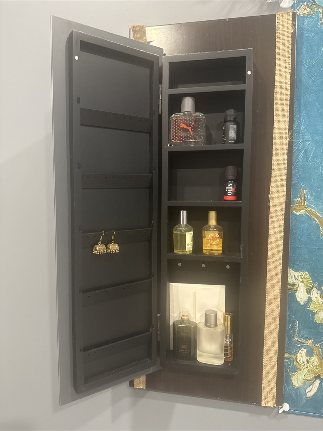 Mirror Jewellery Cabinet