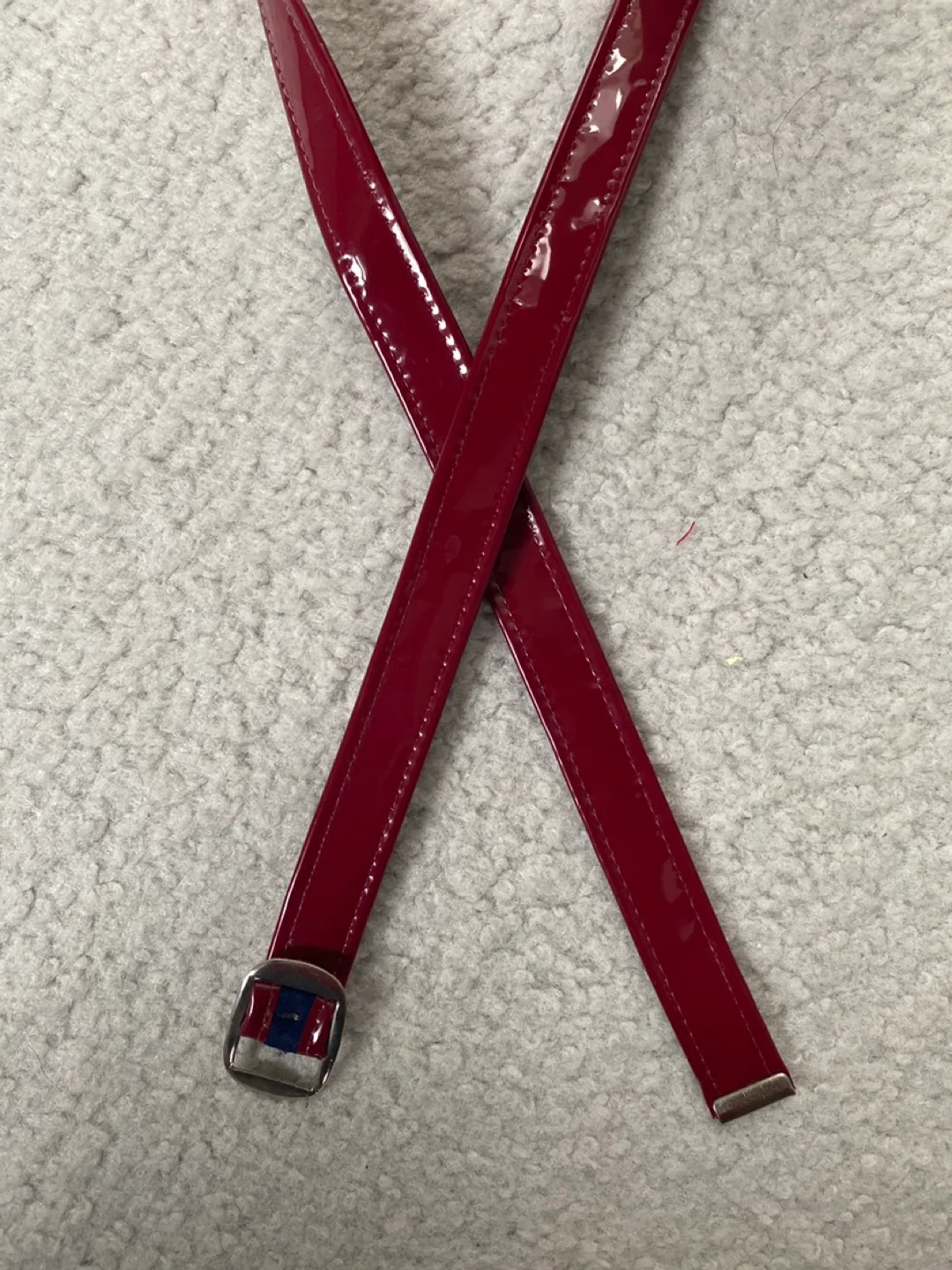 Red Adjustable Belt #freecycle thumbnail